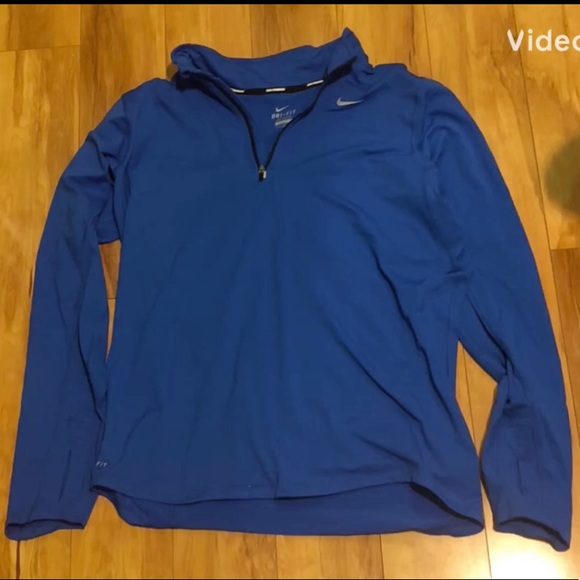 nike dri fit running sweater